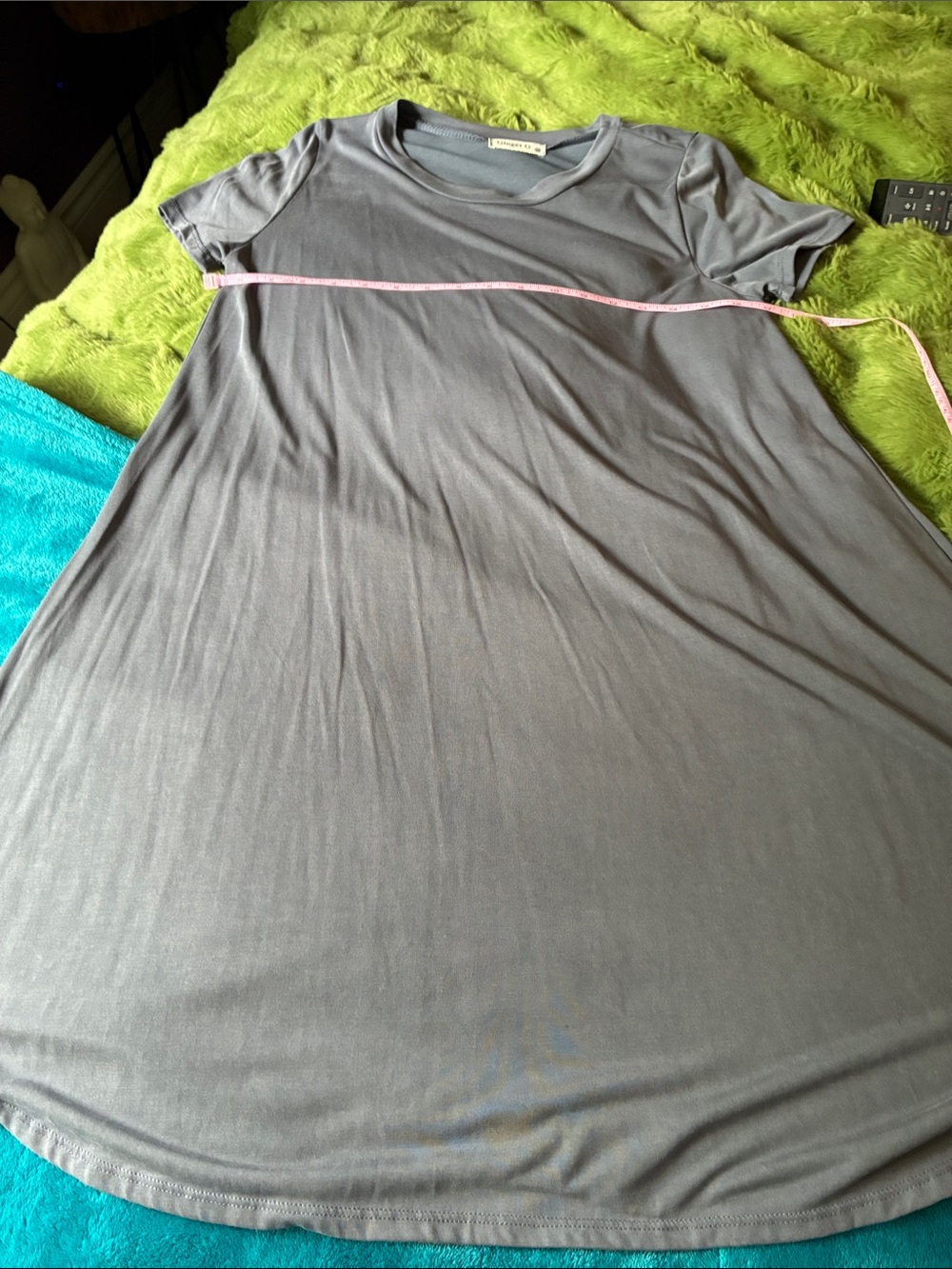 Ginger G Crewneck Top in Slate Blue